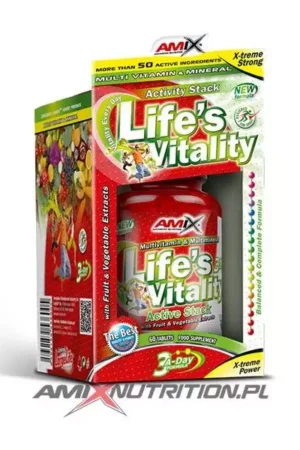 Amix Life's Vitality Active Stack BOX - 60 tabl.